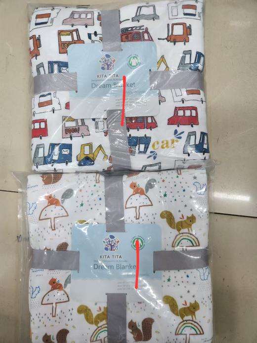 竹纤维四层竹棉卡通印花被1515 商品图6