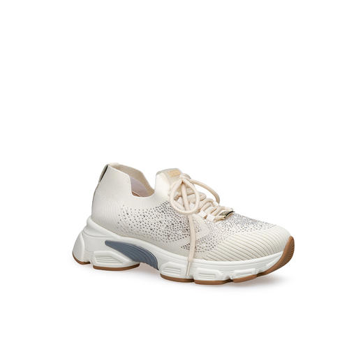 豪麟名鞋LORIBLU女鞋时尚休闲鞋织物6EEMA910杏色 商品图0