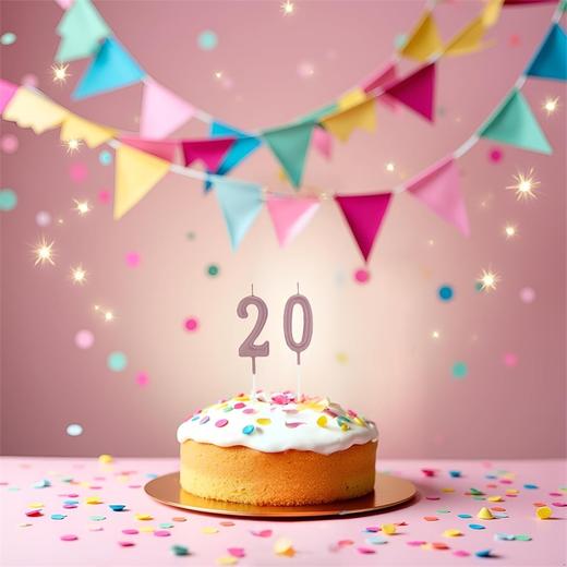 亚马逊 玫瑰金 高品质生日蜡烛 派对蛋糕装饰数字蜡烛 商品图6