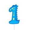 亚马逊 恐龙主题 数字蜡烛 生日派对装饰蛋糕蜡烛 环保无烟材质 蓝色 商品缩略图6