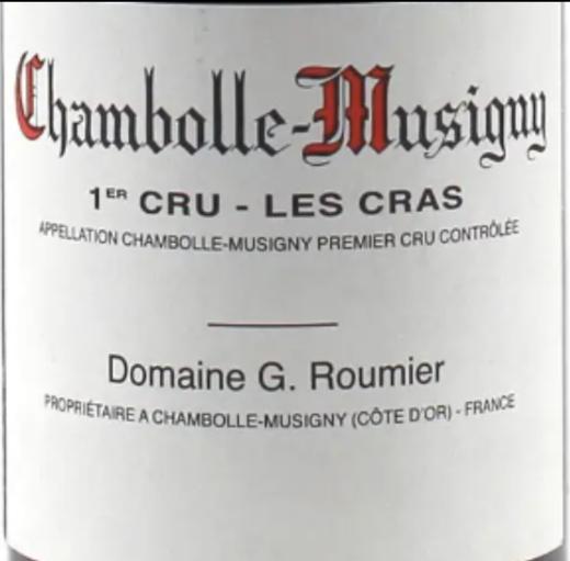 Domaine Georges & Christophe Roumier Chambolle-Musigny 1er Cru Les Cras卢米酒庄格拉斯香波慕西尼一级园红葡萄酒2022 商品图0