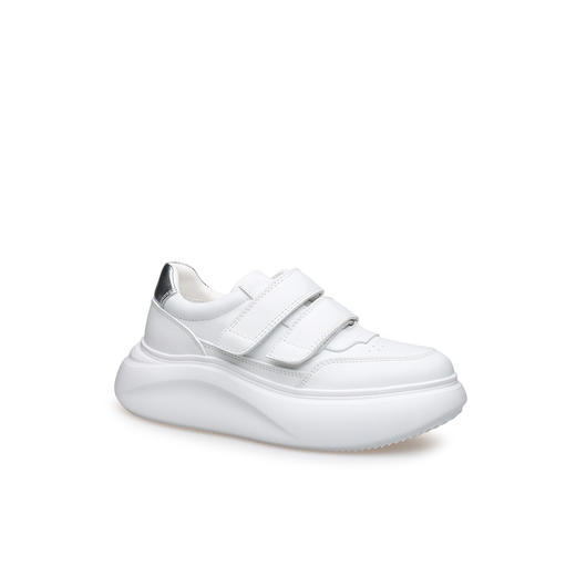 豪麟名鞋奥莱迪嘉女鞋时尚休闲鞋牛皮革/网DJXXO61WX205白色  原价1960元 商品图0