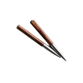 笔下 钢木签字笔 印迹(圆/方) 花梨木 高档商务办公学生文创意古风礼品笔