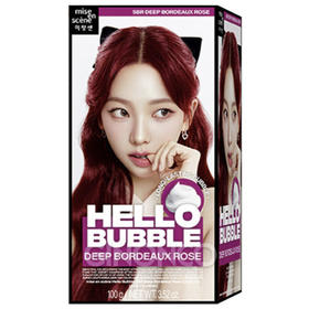 魅尚萱染发泡泡5BR(玫瑰深酒红)95g미쟝센 헬로버블 염색약 5BR(딥보르도로즈)