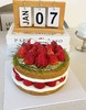 草莓烤布蕾蛋糕(下单现做，根据排单2-3小时左右） 商品缩略图0