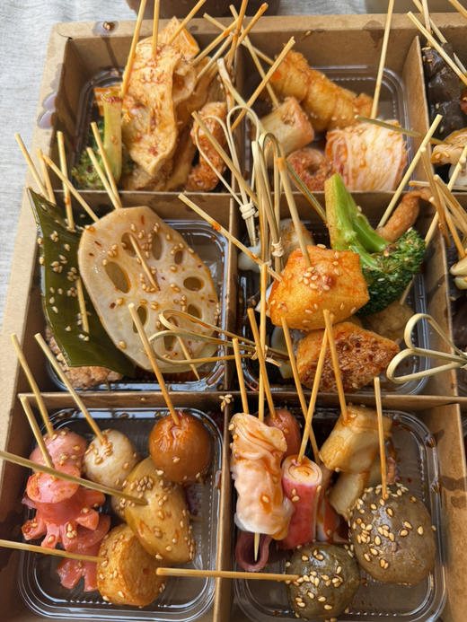 钵钵鸡90串  45串素菜+45串肉菜  配麻辣或藤椒料汁1桶 商品图6