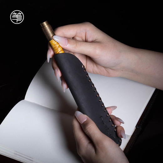 笔下 心经 签字笔礼盒 金丝楠木 商品图2