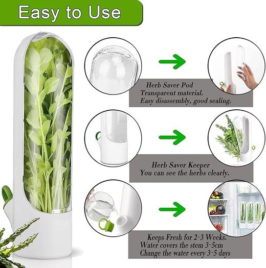 亚马逊 冰箱蔬菜储存器 延长新鲜度 可保存2-3周 商品图2