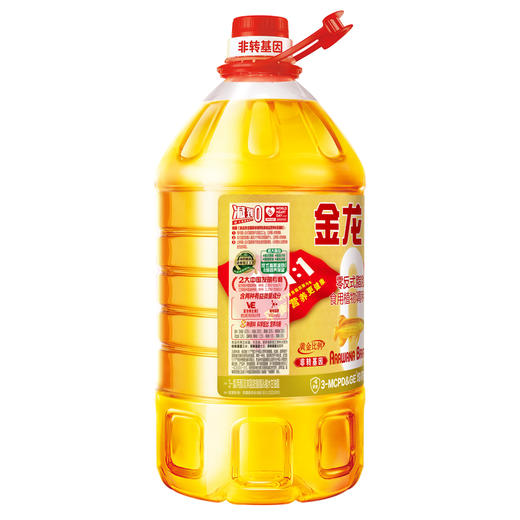 金龙鱼1:1:1黄金比例零反式脂肪食用植物调和油5L*1瓶 商品图5