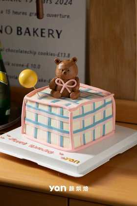 粉格小熊 甜蜜方盒