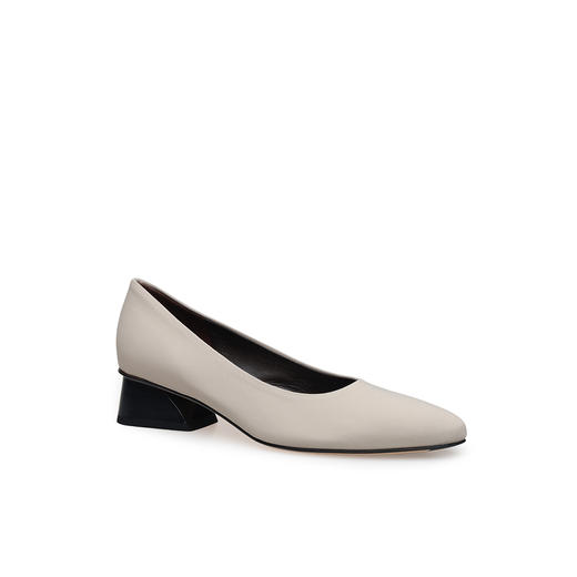 豪麟名鞋BRUNATE女鞋皮鞋织物32309米白色 商品图0