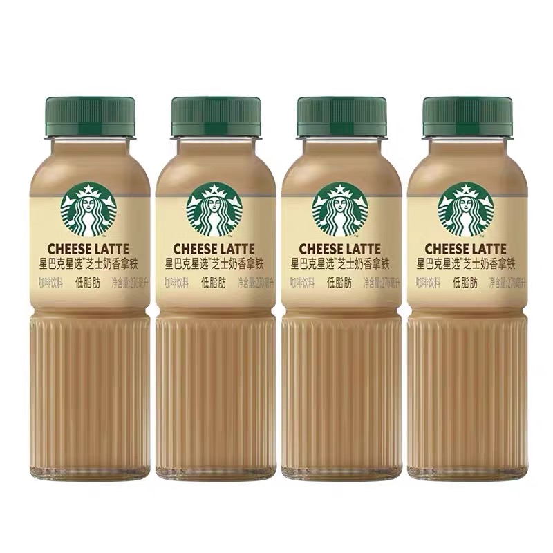 星巴克星选芝士奶香拿铁270ml