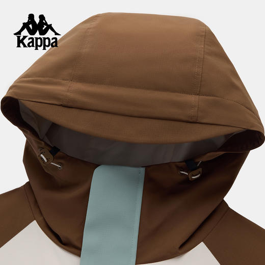 Kappa 撞色连帽外套女2026新款运动户外防风防泼水上衣 商品图2