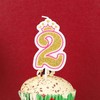 亚马逊 皇冠造型 数字生日蜡烛 镀金粉带亮片蜡烛蛋糕装饰 商品缩略图4