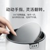 EKO台面桶 高颜值翻盖桌面垃圾桶1.5L/个 雪域 商品缩略图2