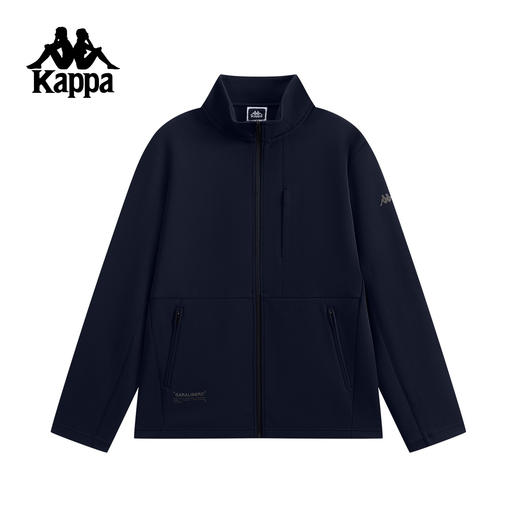 Kappa 休闲立领外套男2026新款运动针织开衫上衣男款潮K0G12WK40 商品图0