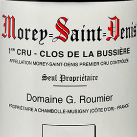 DomaineGeorges&ChristopheRoumierMorey-Saint-Denis1erCruClosdelaBussiere卢米酒庄贝熙业园莫雷圣丹尼一级园干红葡萄酒2022