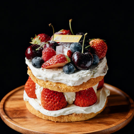 香缇莓果双拼椰子蛋糕 商品图0