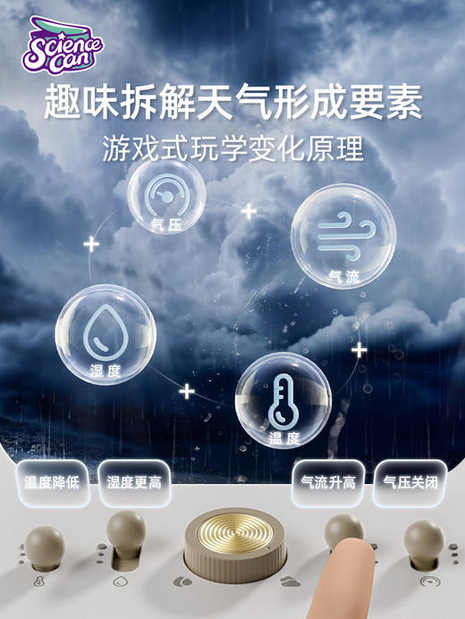 W-KXGT-科学罐头-气象模拟站 商品图1
