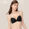 好奇蜜斯无痕内衣女小胸聚拢文胸罩套装无钢圈黑26年春显大不空杯-芭琪黑 商品缩略图0