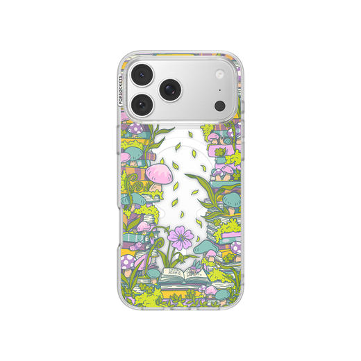 【梦境花园】迷幻梦境 POPCASE手机壳 MagSafe Popcase磁吸款 绿色 植物花卉 iPhone17/16/15/14/13 商品图2