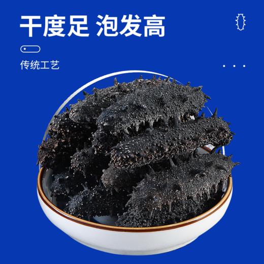 严选 | 冠参岛淡干海参 30根礼盒装 金色礼袋 约4cm/根 商品图1