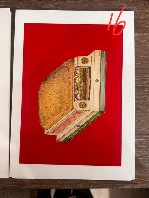 锦江丨蔡星光丨卡片 三明治 商品图0