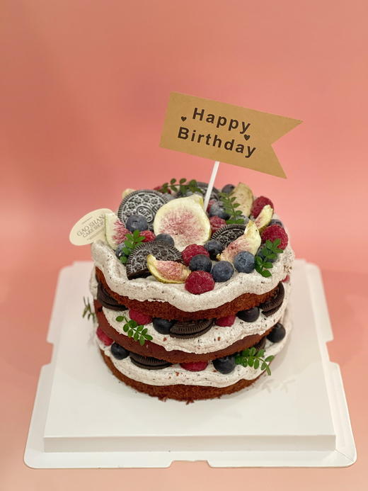 红丝绒裸蛋糕 商品图0