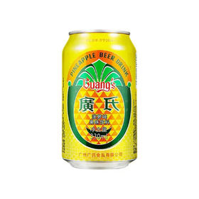广氏 菠萝啤果味型汽水 330ml/罐