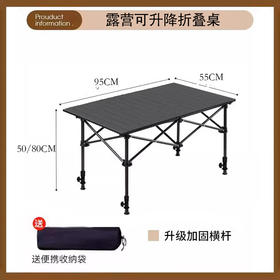 飞图乐（FTLY）露营可升降蛋卷桌-中号/大号 LP