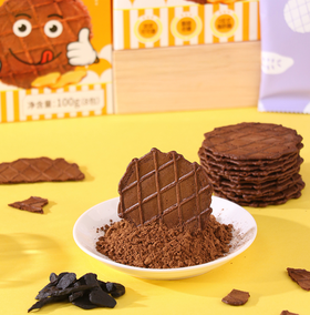 黄精可可华夫脆B100g(8包)*2盒