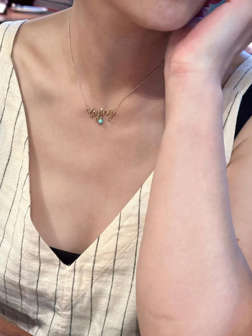 SpoiledBart Jewelry 专属字母链定制 商品图7