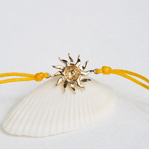 北京仓｜Yvonne Leon-Solar Signet-钻石 黄水晶 黄绳 手链［法国设计师］ 商品图3