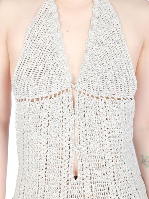 Rui Built | 手钩贝壳装饰连衣裙 商品图5