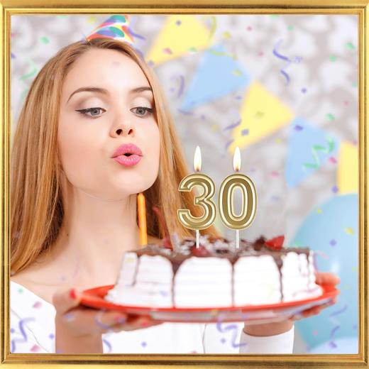 出口高品质 3D立体造型 数字生日蜡烛 无烟安全材质 蛋糕庆祝派对装饰 商品图5