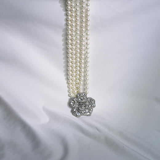 北京仓｜KJL-The Tiffany-奥黛丽·赫本·双子星 珍珠项链［美国设计师］ 商品图5