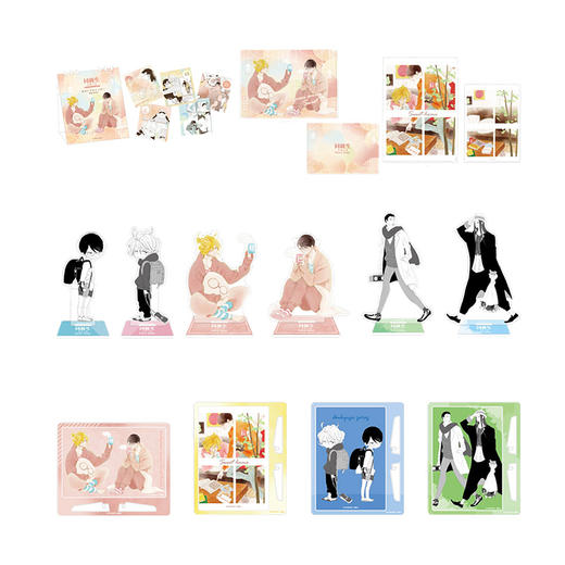 【GSC现货】同级生 翻页日历风画册/文件夹/亚克力立牌/亚克力装饰画 GSM 商品图5