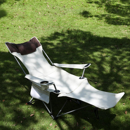 飞图乐（FTLY） 二合一折叠躺椅米白/灰色 LP 商品图0