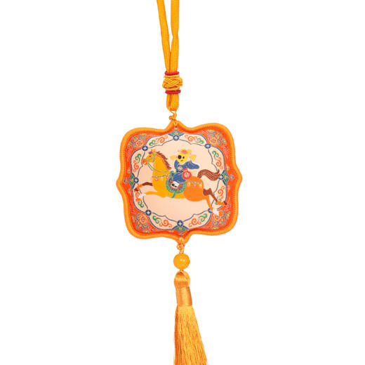 马年团团刺绣香囊挂件 商品图6