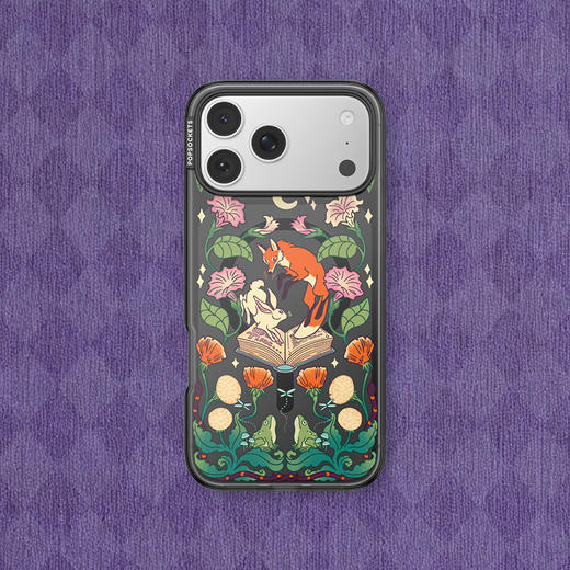 【梦境花园】森林梦之夜 POPCASE手机壳 MagSafe Popcase磁吸款 黑色 iPhone17/16/15/14/13 商品图1
