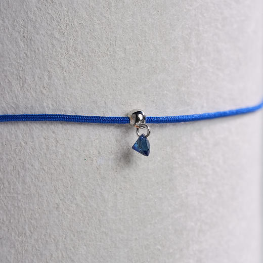 北京仓｜La Brune et La Blonde-BB-0.15克拉蓝宝石 18K白金 手链［法国设计师］ 商品图1