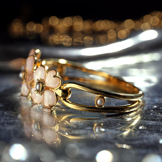 北京仓｜Goossens Paris-TREFLE-粉色四叶草 手镯［法国设计师］ 商品图5