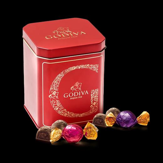 歌帝梵精选松露形巧克力铁听8颗80g 商品图3