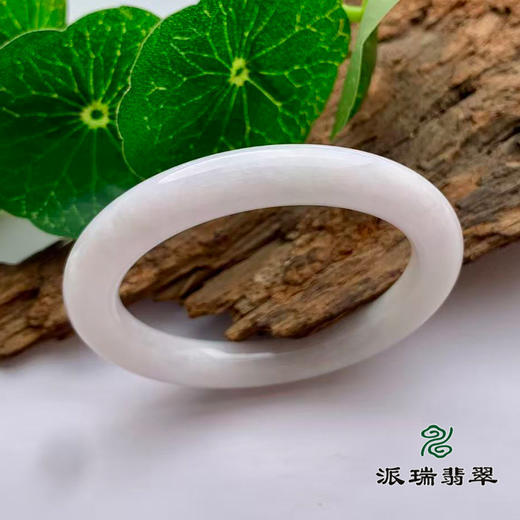 派瑞翡翠 翡翠手镯 糯种 浅紫 商品图0