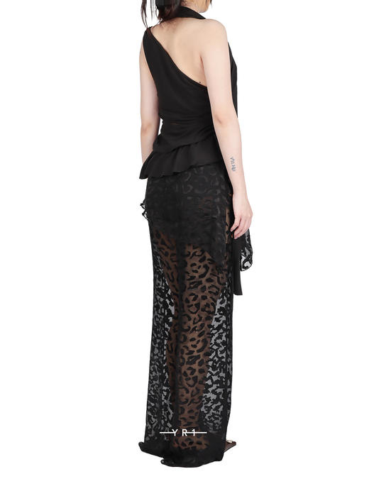 纽结缠绕飘带上衣 商品图3