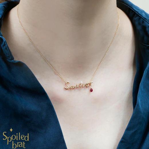 SpoiledBart Jewelry 专属字母链定制 商品图5