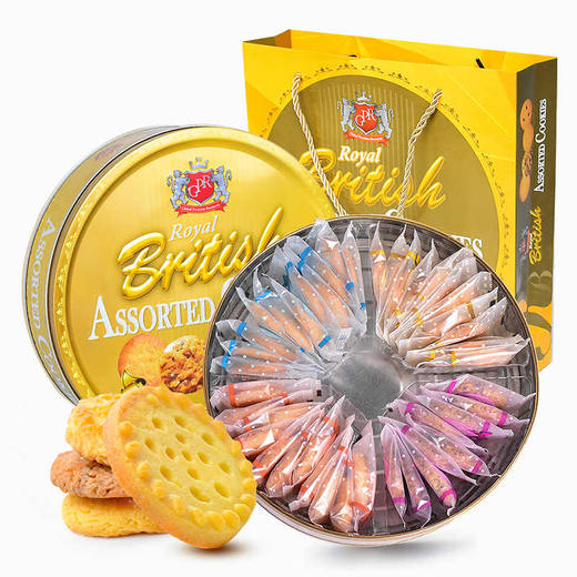 GPR多口味曲奇饼干454g/057401  多口味曲奇饼干送礼零食下午茶点 商品图0