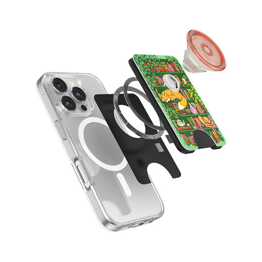 【梦境花园】绿色的梦 WALLET卡包 Wallet of Magsafe磁吸卡包系列 绿色 商品图3