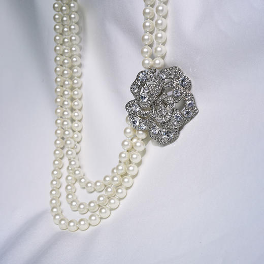 北京仓｜KJL-The Tiffany-奥黛丽·赫本·双子星 珍珠项链［美国设计师］ 商品图6