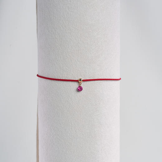 北京仓｜La Brune et La Blonde-BB-0.15克拉红宝石 18K玫瑰金 手链［法国设计师］ 商品图0